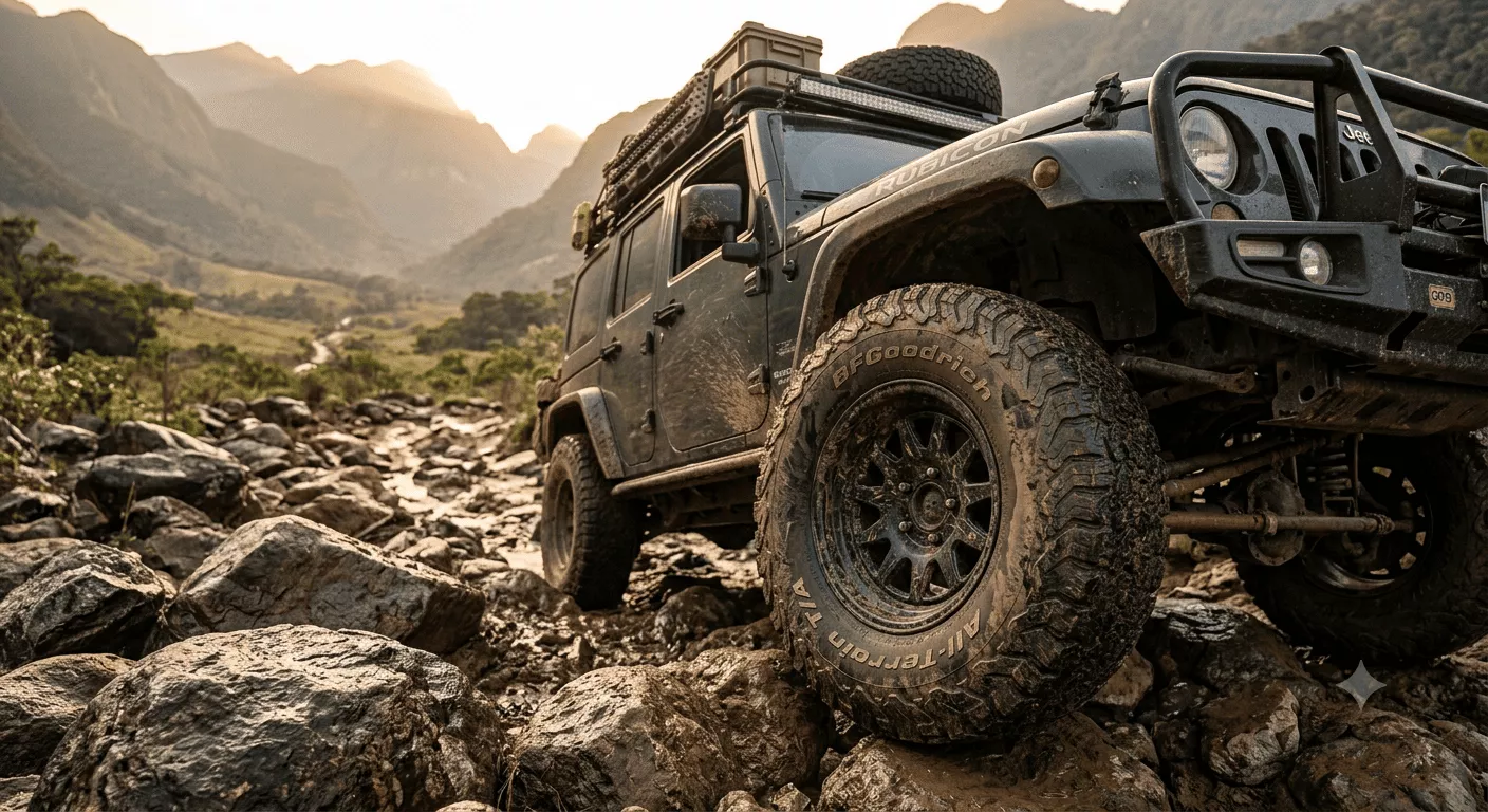 Roda off-road: o que muda em resistência, peso e dirigibilidade